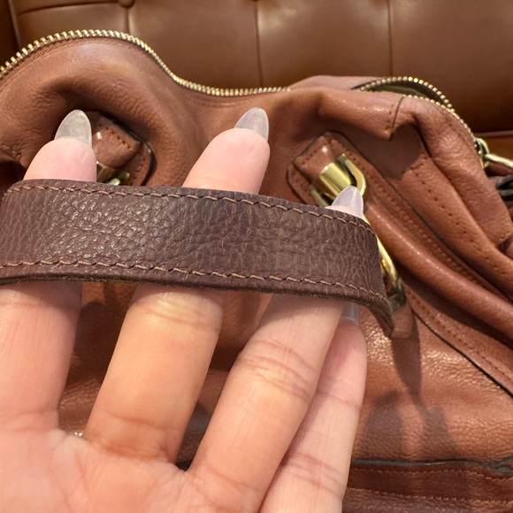 Chloe Paraty Rosewood Leather Handbag Medium - Picture 4 of 7